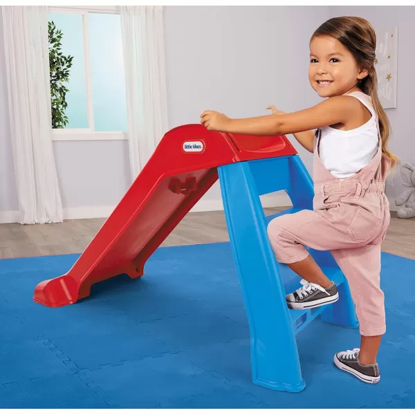 Little Tikes First Slip And Slide Easy Set Up Playset for Indoor Outdoor Backyard Easy to Store Safe Toy for ToddlerKids RedBlue 3900L x 1800W x 2300HLittle Tikes First Slip And Slide Easy Set Up Playset for Indoor Outdoor Backyard Easy to Store Safe Toy for ToddlerKids RedBlue 3900L x 1800W x 2300H