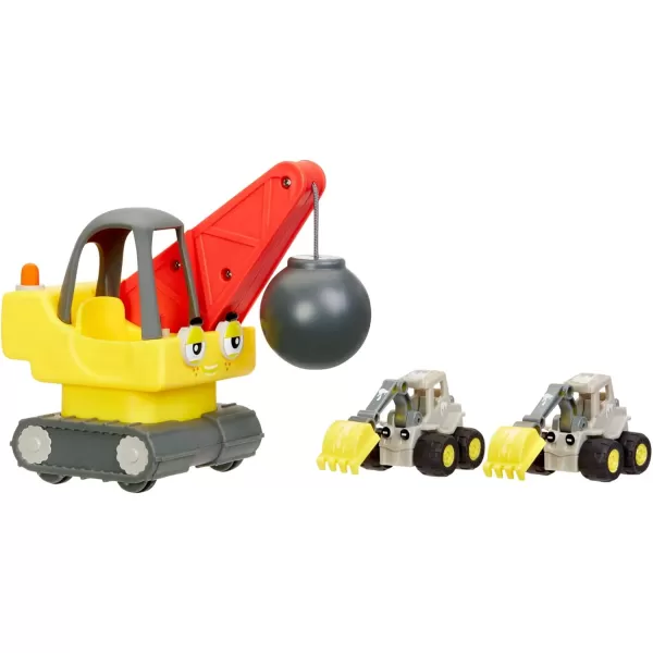 Little Tikes Lets Go Cozy Coupe 3pk Construction Mini Push and Play Vehicle for Tabletop or Floor Push Play Car Fun and Color Change for Toddlers Boys Girls 3 YearsLittle Tikes Lets Go Cozy Coupe 3pk Construction Mini Push and Play Vehicle for Tabletop or Floor Push Play Car Fun and Color Change for Toddlers Boys Girls 3 Years