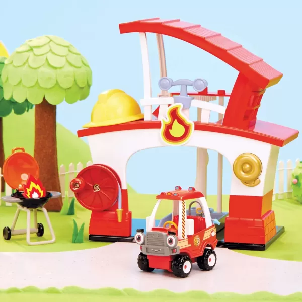 Little Tikes Lets Go Cozy Coupe Fire Station Playset with Fire Truck Mini Push and Play Vehicle for Tabletop or Floor Push Play Car Fun for Toddlers Boys Girls 3 YearsLittle Tikes Lets Go Cozy Coupe Fire Station Playset with Fire Truck Mini Push and Play Vehicle for Tabletop or Floor Push Play Car Fun for Toddlers Boys Girls 3 Years