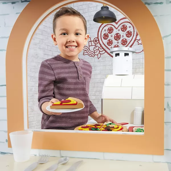 Little Tikes Real Wood Pizza Restaurant Wooden Play Kitchen Cook and Serve with Realistic Lights Sounds and DualSided 20 Accessories Set Gift for Kids Large Toy for Girls amp Boys Ages 3Little Tikes Real Wood Pizza Restaurant Wooden Play Kitchen Cook and Serve with Realistic Lights Sounds and DualSided 20 Accessories Set Gift for Kids Large Toy for Girls amp Boys Ages 3