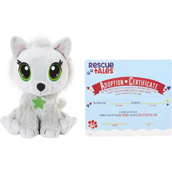 Little Tikes Rescue Tales Adoptable Pets Fluffy Cat Interactive Plush Stuffed Animal Toy Cat with Collar Tag and House for Kids Boys Girls Ages 3Little Tikes Rescue Tales Adoptable Pets Fluffy Cat Interactive Plush Stuffed Animal Toy Cat with Collar Tag and House for Kids Boys Girls Ages 3