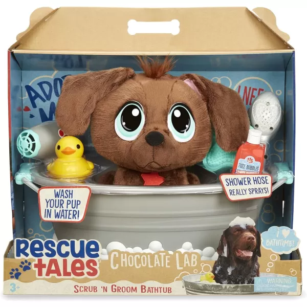 Little Tikes Rescue Tales Scrub n Groom Bathtub Playset wChocolate Lab Plush Pet Toy MulticolorLittle Tikes Rescue Tales Scrub n Groom Bathtub Playset wChocolate Lab Plush Pet Toy Multicolor