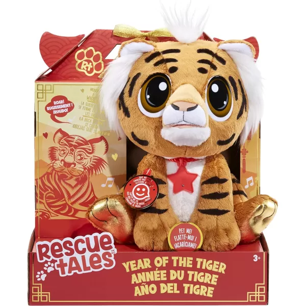 Little Tikes Rescue Tales Year of The Tiger Interactive Soft Cuddly Stuffed Plush Pet Toy Adoptable Animal for Kids Boys Girls Ages 3Little Tikes Rescue Tales Year of The Tiger Interactive Soft Cuddly Stuffed Plush Pet Toy Adoptable Animal for Kids Boys Girls Ages 3