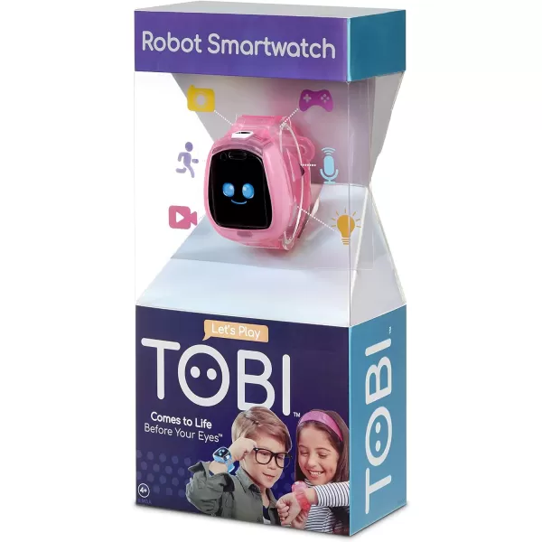 Little Tikes Tobi Robot Smartwatch  Pink with Movable Arms and Legs Fun Expressions Sound Effects Play Games Track Fitness and Steps Builtin Cameras for Photo and Video 512 MB  Kids Age 4Little Tikes Tobi Robot Smartwatch  Pink with Movable Arms and Legs Fun Expressions Sound Effects Play Games Track Fitness and Steps Builtin Cameras for Photo and Video 512 MB  Kids Age 4