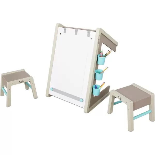 Little Tikes 2in1 Easel and Table Children and Kids Activity Art Studio for Boys Girls Ages 38 YearLittle Tikes 2in1 Easel and Table Children and Kids Activity Art Studio for Boys Girls Ages 38 Year