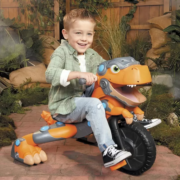 Little Tikes Chompin Dino Trike Outdoor Indoor Ride On Toy wDinosaur Sounds Roars Adjustable Seat Rugged Wheels Kids Gift for Toddler Boys amp Girls Ages 3 4 5 Years Old LargeLittle Tikes Chompin Dino Trike Outdoor Indoor Ride On Toy wDinosaur Sounds Roars Adjustable Seat Rugged Wheels Kids Gift for Toddler Boys amp Girls Ages 3 4 5 Years Old Large