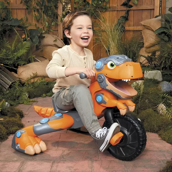 Little Tikes Chompin Dino Trike Outdoor Indoor Ride On Toy wDinosaur Sounds Roars Adjustable Seat Rugged Wheels Kids Gift for Toddler Boys amp Girls Ages 3 4 5 Years Old LargeLittle Tikes Chompin Dino Trike Outdoor Indoor Ride On Toy wDinosaur Sounds Roars Adjustable Seat Rugged Wheels Kids Gift for Toddler Boys amp Girls Ages 3 4 5 Years Old Large