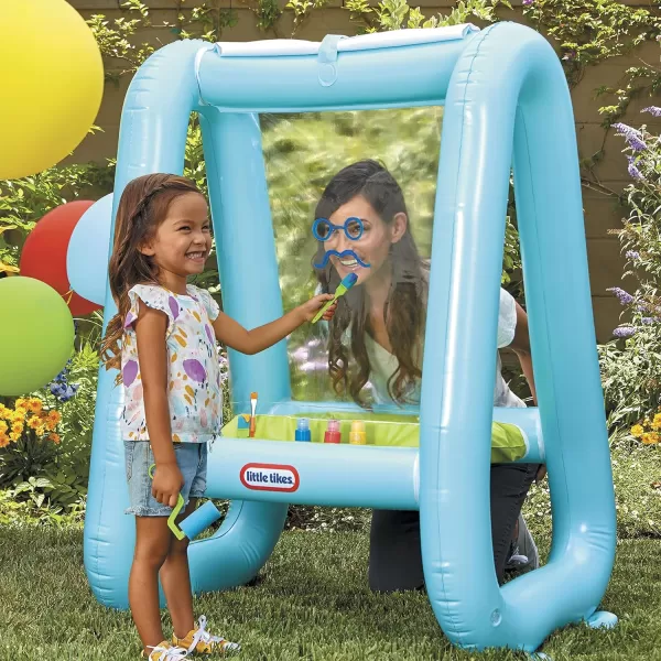 Little Tikes 3in1 Paint amp Play Backyard Easel Inflatable Outdoor Art with Accessories for Kids Children Boys amp Girls 3 YearsLittle Tikes 3in1 Paint amp Play Backyard Easel Inflatable Outdoor Art with Accessories for Kids Children Boys amp Girls 3 Years