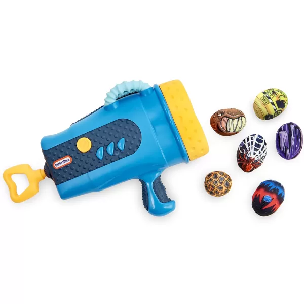 Little Tikes 651267 Mighty Blasters Dual Blaster Toy Blaster with 6 Soft Power Pods byMulticolor