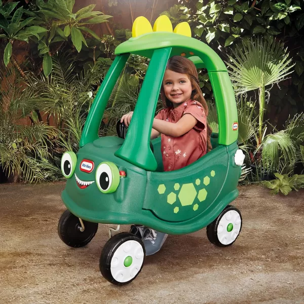 Little Tikes Cozy Coupe Dinosaur  Amazon Exclusive Large WhiteLittle Tikes Cozy Coupe Dinosaur  Amazon Exclusive Large White