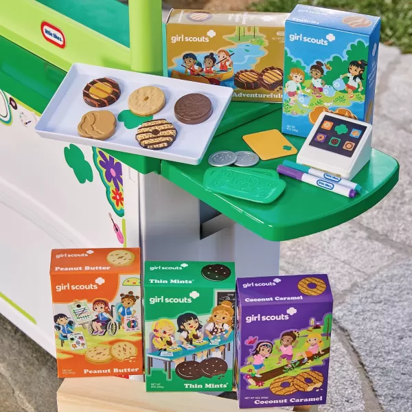 Little Tikes Girl Scout Cookie Booth with 19 Accessories Cookie Selling Pretend Play Toy for Indoor and Outdoor for Kids Ages 3 YearsLittle Tikes Girl Scout Cookie Booth with 19 Accessories Cookie Selling Pretend Play Toy for Indoor and Outdoor for Kids Ages 3 Years