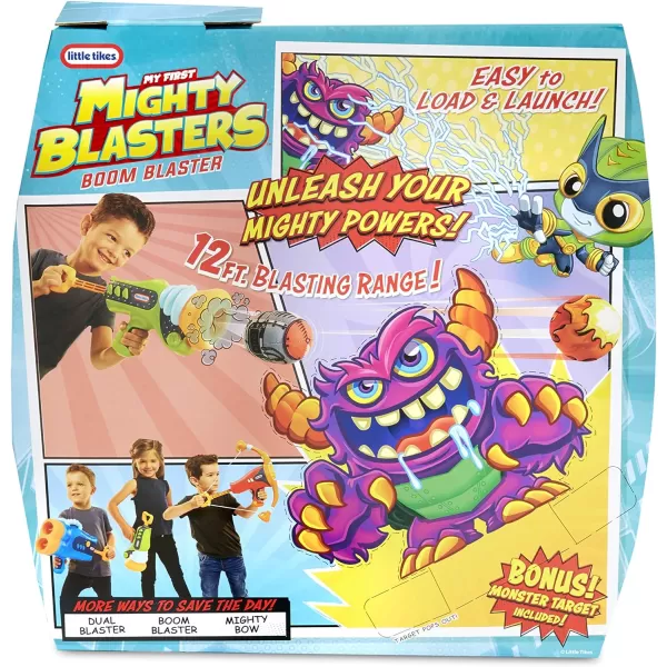 Little Tikes Mighty Blasters  Boom Blaster Toy Blaster with 3 Soft Power Pods for Boys and KidsLittle Tikes Mighty Blasters  Boom Blaster Toy Blaster with 3 Soft Power Pods for Boys and Kids