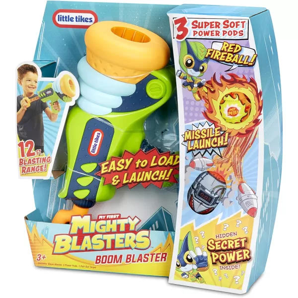 Little Tikes Mighty Blasters  Boom Blaster Toy Blaster with 3 Soft Power Pods for Boys and KidsLittle Tikes Mighty Blasters  Boom Blaster Toy Blaster with 3 Soft Power Pods for Boys and Kids