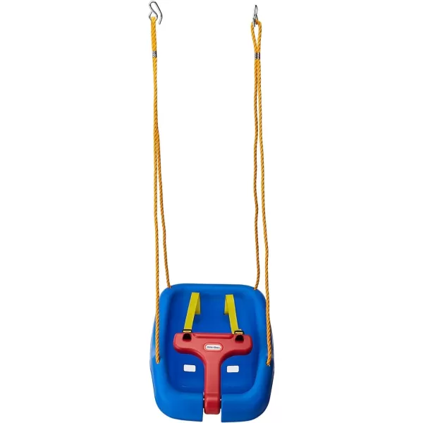 Little Tikes Snug n Secure Blue Swing with Adjustable Straps 2in1 for Baby and Toddlers Ages 9 Months  4 YearsLittle Tikes Snug n Secure Blue Swing with Adjustable Straps 2in1 for Baby and Toddlers Ages 9 Months  4 Years