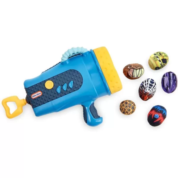 Little Tikes 651267 Mighty Blasters Dual Blaster Toy Blaster with 6 Soft Power Pods byMulticolor