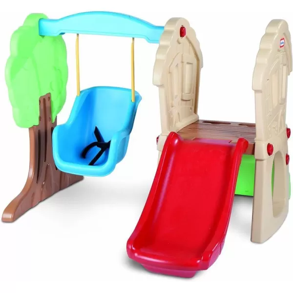 Little Tikes Hide amp Seek Climber and Swing Indoor Outdoor with Slide  Easy Set Up  Toddler Playset 5350L x 5200W x 4100HLittle Tikes Hide amp Seek Climber and Swing Indoor Outdoor with Slide  Easy Set Up  Toddler Playset 5350L x 5200W x 4100H