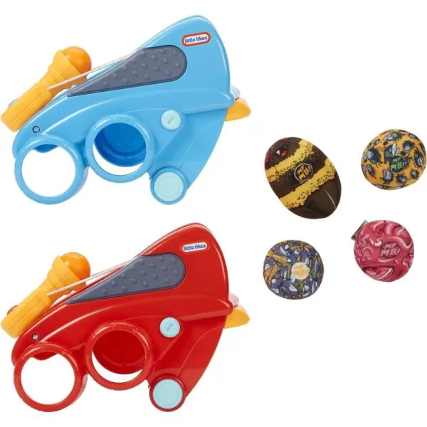 Little Tikes Mighty Blasters Sling Blaster 2Pack with Two Toy Wrist Launchers and 4 Soft Power Pods for Kids Ages 3 Years and UpLittle Tikes Mighty Blasters Sling Blaster 2Pack with Two Toy Wrist Launchers and 4 Soft Power Pods for Kids Ages 3 Years and Up