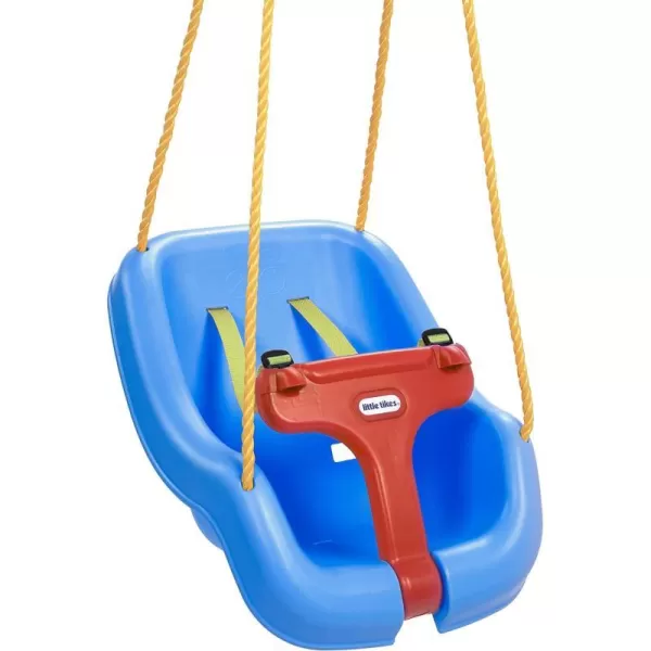 Little Tikes Snug n Secure Blue Swing with Adjustable Straps 2in1 for Baby and Toddlers Ages 9 Months  4 YearsLittle Tikes Snug n Secure Blue Swing with Adjustable Straps 2in1 for Baby and Toddlers Ages 9 Months  4 Years