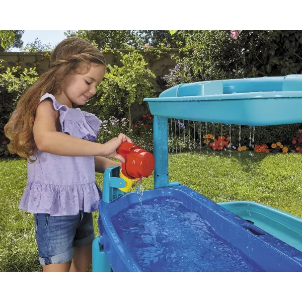 Little Tikes Easy Store Outdoor Folding Water Play Table with Accessories for Kids Children Boys ampamp Girls 3 Years Mutlicolor 660429C3Mutlicolor