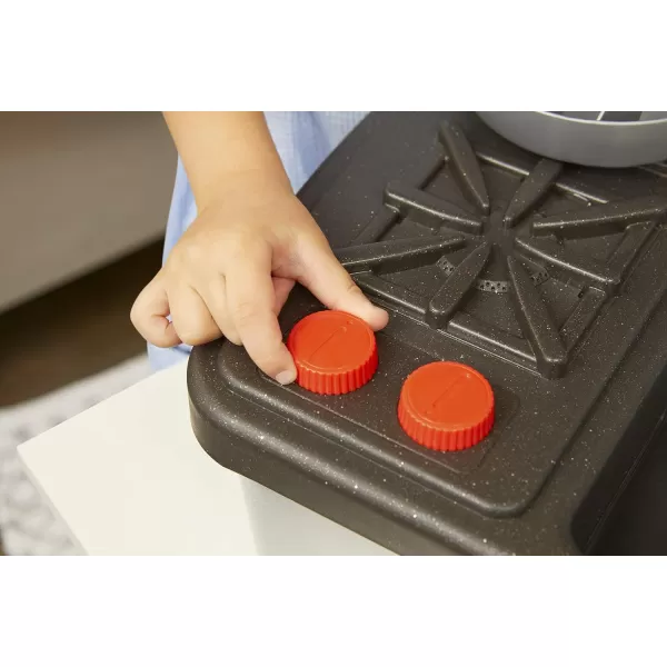 Little Tikes First Sink ampamp Stove Realistic Pretend Play Kitchen Appliance for Kids Includes 13 Cooking Accessories Ages 3 MultiColorMulticolor