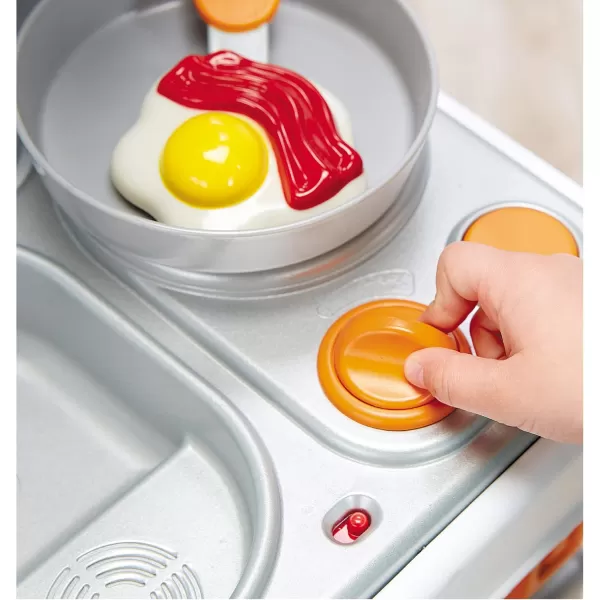 Little Tikes Home Grown Kitchen  Role Play Realistic Kitchen Real Cooking ampamp Water Boiling Sounds Kitchen Accessories Set for Girls Boys  Multicolor 22 x 18 x 3025 inchesMulticolor