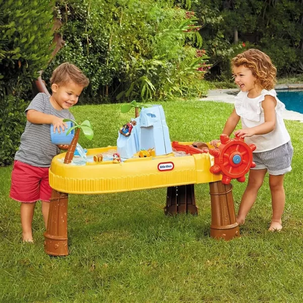 Little Tikes Island Wavemaker Water Table with Five Unique Play Stations and Accessories for 2  years MulticolorMulticolor