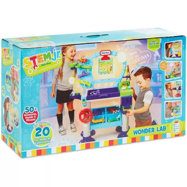 Little Tikes STEM Jr Wonder Lab Toy with Experiments for kids Multicolor 2800 L x 1600 W x 3350 H InchesStandard