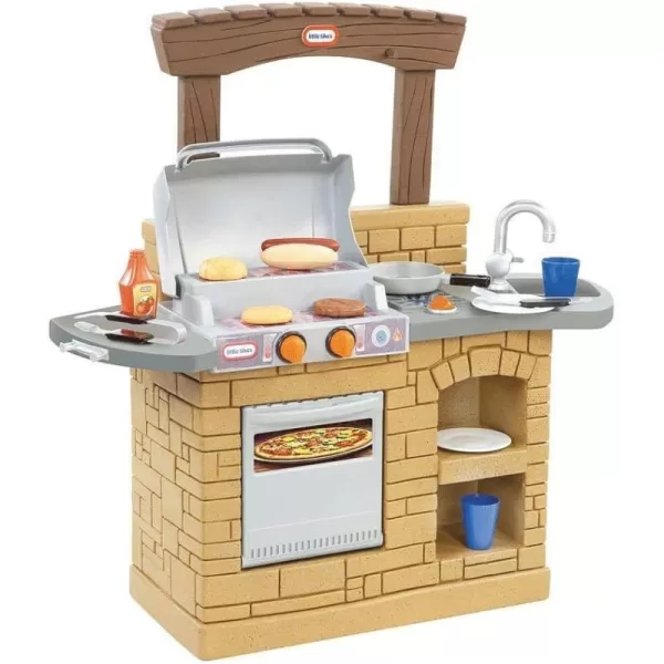 Little Tikes Cook n Play Outdoor BBQ  BrownBrown