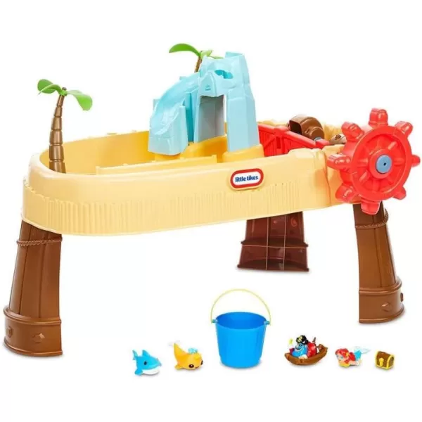 Little Tikes Island Wavemaker Water Table with Five Unique Play Stations and Accessories for 2  years MulticolorMulticolor