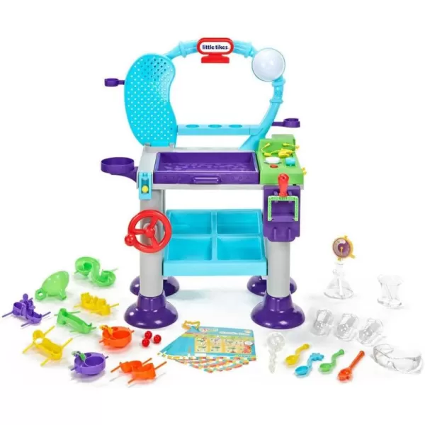 Little Tikes STEM Jr Wonder Lab Toy with Experiments for kids Multicolor 2800 L x 1600 W x 3350 H InchesStandard