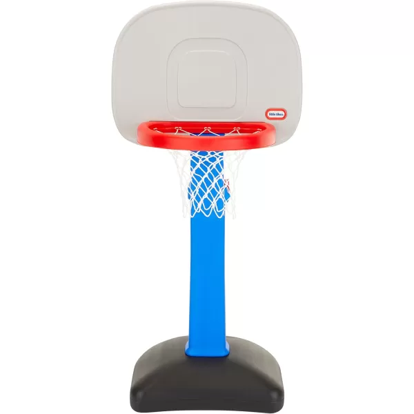 imageLittle Tikes Easy Score Basketball Set Blue 3 Balls  Amazon Exclusive 2375 x 22 x 61 inchesBlue