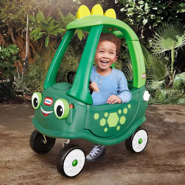 imageLittle Tikes Cozy Coupe Dinosaur  Amazon Exclusive Large GreenGreen