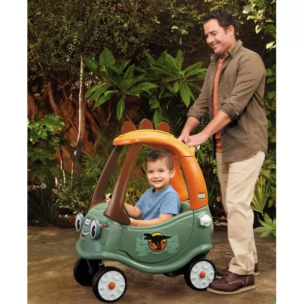 imageLittle Tikes Cozy Coupe Dinosaur  Amazon Exclusive Large GreenMulticolor