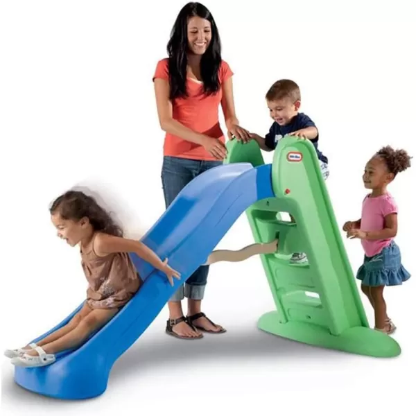 imageLittle Tikes Easy Store Large Slide  BlueGreenBlueGreen