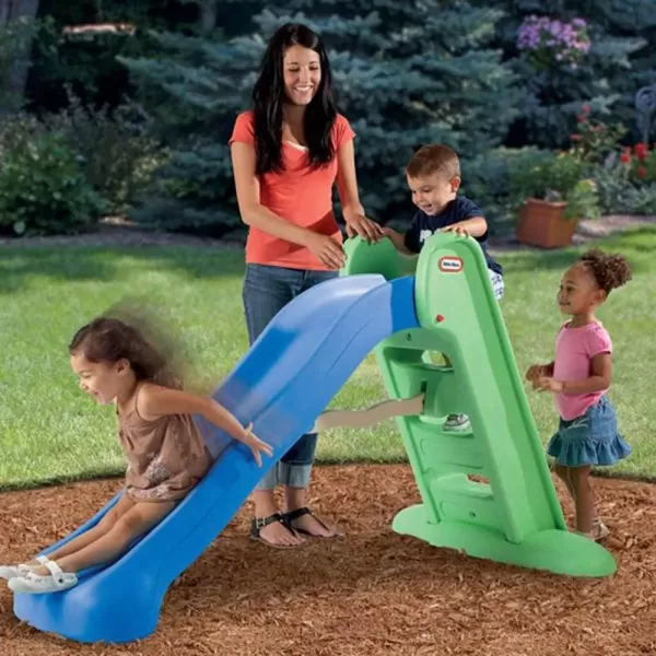 imageLittle Tikes Easy Store Large Slide  BlueGreenBlueGreen