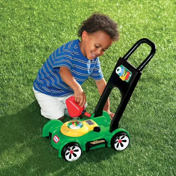 imageLittle Tikes Gas n Go Mower Kids Toys for Toddlers Boys Girls Age 18 Months and Older Indoor Outdoor Push Gardening Summer Toy Gifts for Birthday