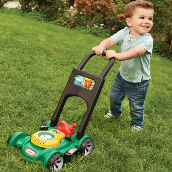 imageLittle Tikes Gas n Go Mower Kids Toys for Toddlers Boys Girls Age 18 Months and Older Indoor Outdoor Push Gardening Summer Toy Gifts for Birthday