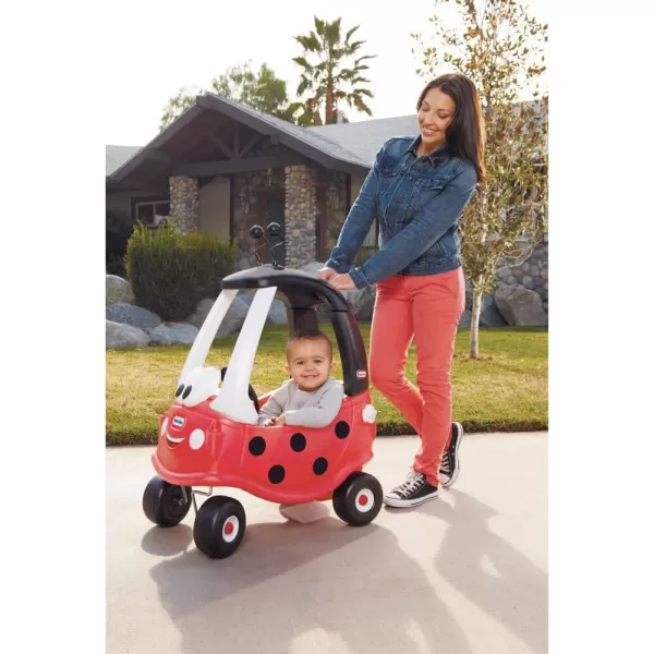 imageLittle Tikes Ladybug Cozy Coupe RideOn Car  Amazon Exclusive Multi color 91cmx75cmx42cmMulticolor