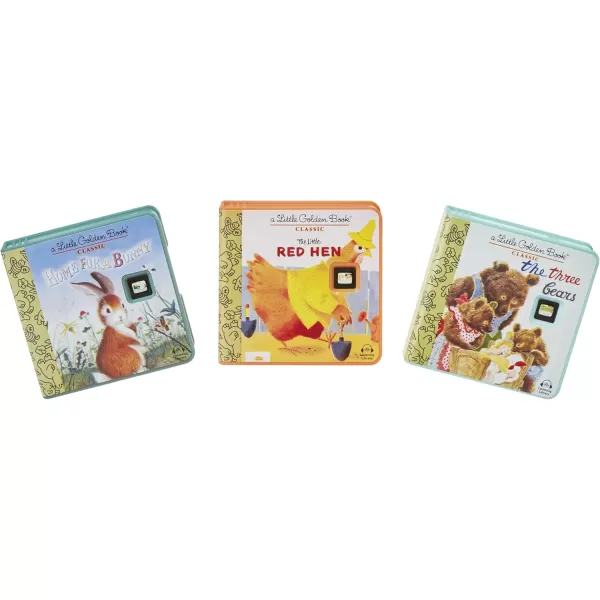 imageLittle Tikes Little Golden Books Animals Collection Storytime Books Audio Play Character Gift and Toy for Toddlers and Kids Girls Boys Ages 3 Years