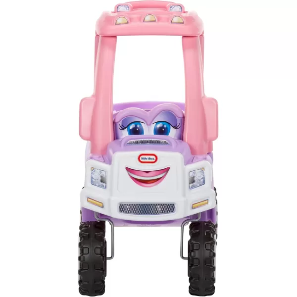 imageLittle Tikes Princess Cozy Truck RideOn Pink Truck 90cm x 45cm x 89cmPink