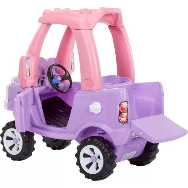 imageLittle Tikes Princess Cozy Truck RideOn Pink Truck 90cm x 45cm x 89cmPink