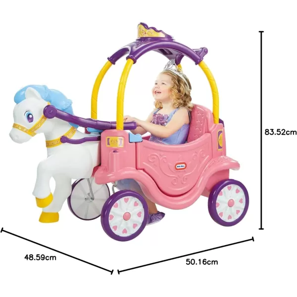 imageLittle Tikes Princess Horse ampamp Carriage Multicolor LargeMulticolor