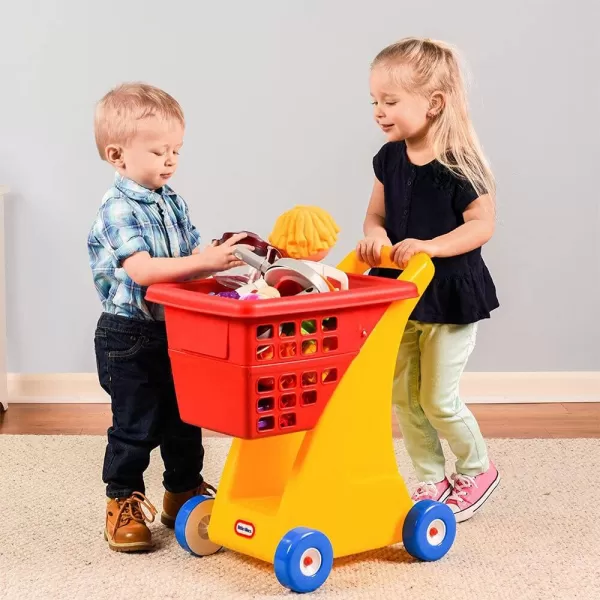 imageLittle Tikes Shopping Cart  YellowRedYellowRed