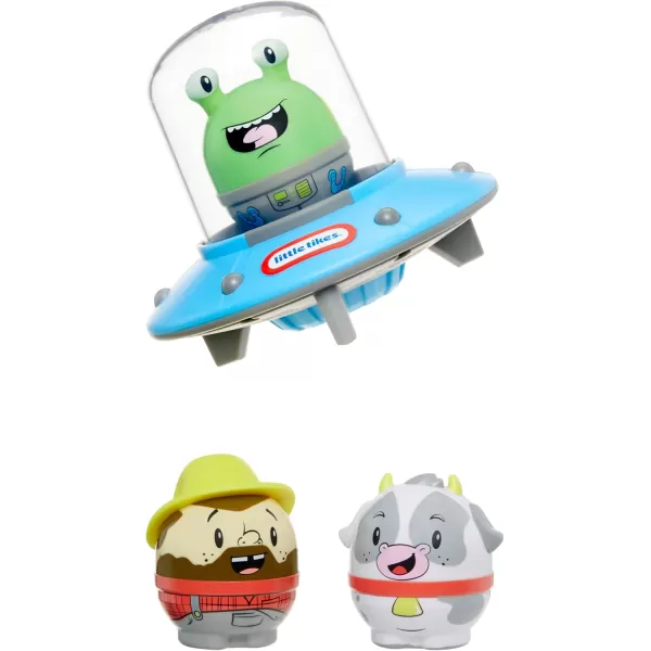 imageLittle Tikes Toddle Tots Far Out Farm Toddler Playset Spaceship ampamp 3 Character Figures for Pretend Play Gift and Toy for Toddlers and Kids Girls Boys Ages 15 Years