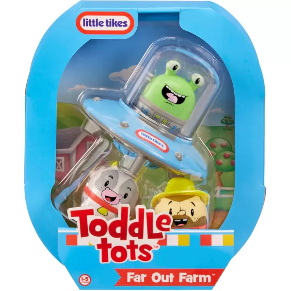 imageLittle Tikes Toddle Tots Far Out Farm Toddler Playset Spaceship ampamp 3 Character Figures for Pretend Play Gift and Toy for Toddlers and Kids Girls Boys Ages 15 Years