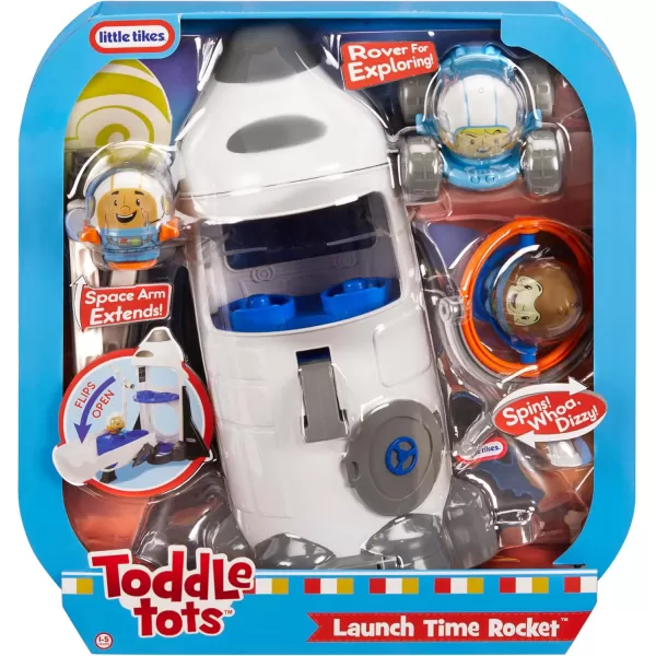 imageLittle Tikes Toddle Tots Launch Time Rocket Multicolor Plastic Toddler Toy Building Block