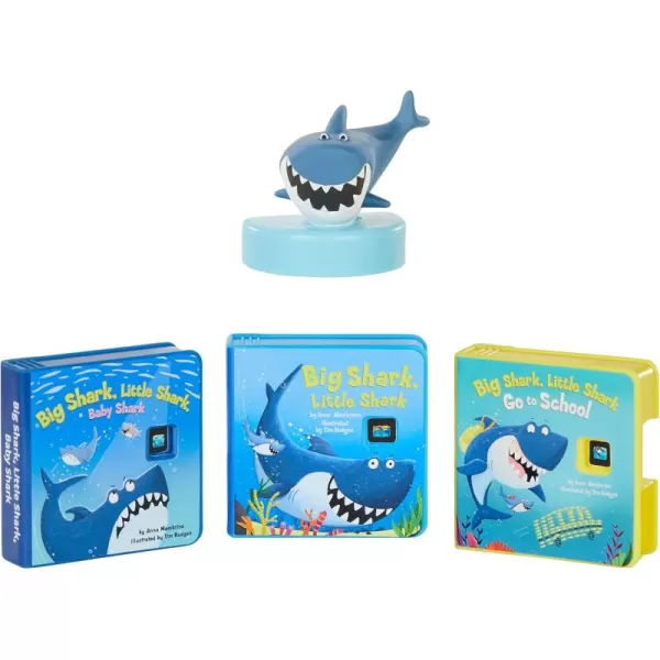 imageLittle Tikes Story Dream Machine Big Shark Little Shark Story Collection Storytime Books Random House Audio Play Character Gift and Toy for Toddlers and Kids Girls Boys Ages 3 Years