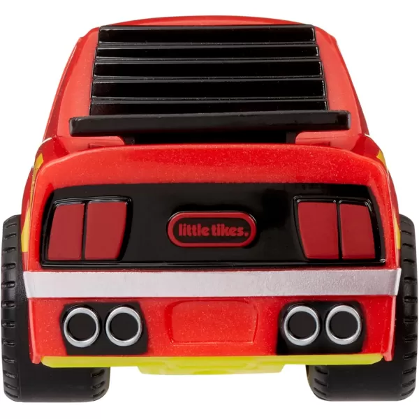 imageLittle Tikes Crazy Fast Cars 2 Count Pack of 1 Muscle Movers Muscle Car Themed Pullback Toy Vehicles Goes up to 50 ft