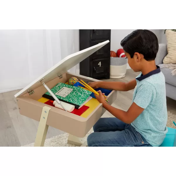 imageLittle Tikes Great Ideas Desk Wooden Desk for Kids Ages 38