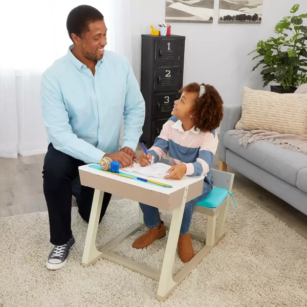 imageLittle Tikes Great Ideas Desk Wooden Desk for Kids Ages 38